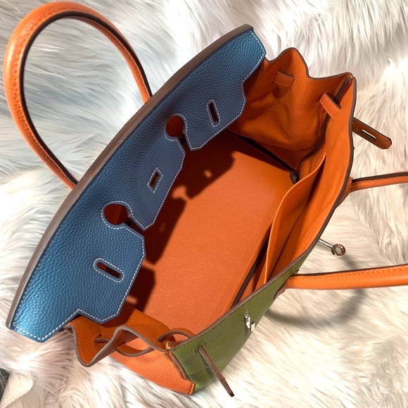 Hermès Birkin 35 Tri-Color Special Order - Picture 5 of 8